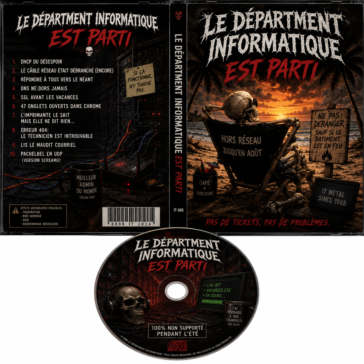 Le Département Informatique est Parti 💀